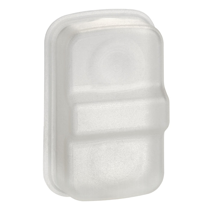 Harmony XB4, Silicone boot for flush and projecting double-headed push button Ø22, clear