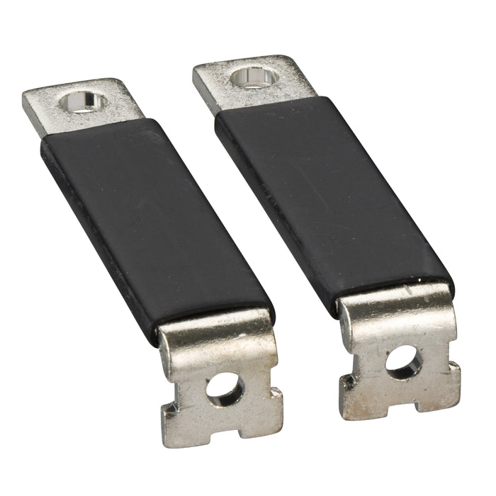 long insulated right angle terminal extensions for plug-in base, ComPact NSX 400/630, set of 2 parts