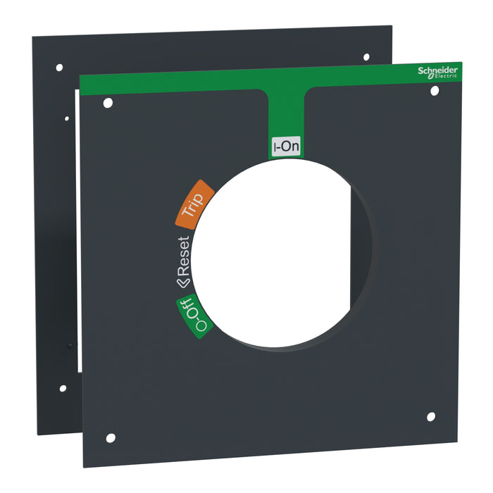 conversion accessory for direct rotary handle, ComPacT NSX400 to NSX630, MCC switchboard control, IP43