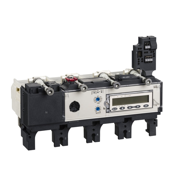 trip unit MicroLogic 5.3 E for ComPact NSX 630 circuit breakers, electronic, rating 630A, 4 poles 4d