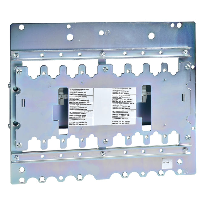 mechanical interlocking by base plate, ComPact NSX400/630