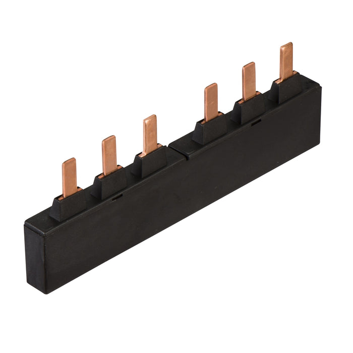 Feeding busbar, FuPacT ISFT100 3 poles, connection accessory to supply 2 devices