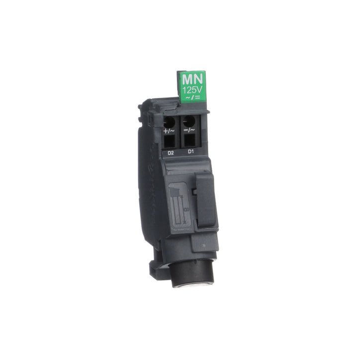 standard MN undervoltage release, ComPact NSXm, rated voltage 125 VDC, 110/130 VAC 50/60Hz