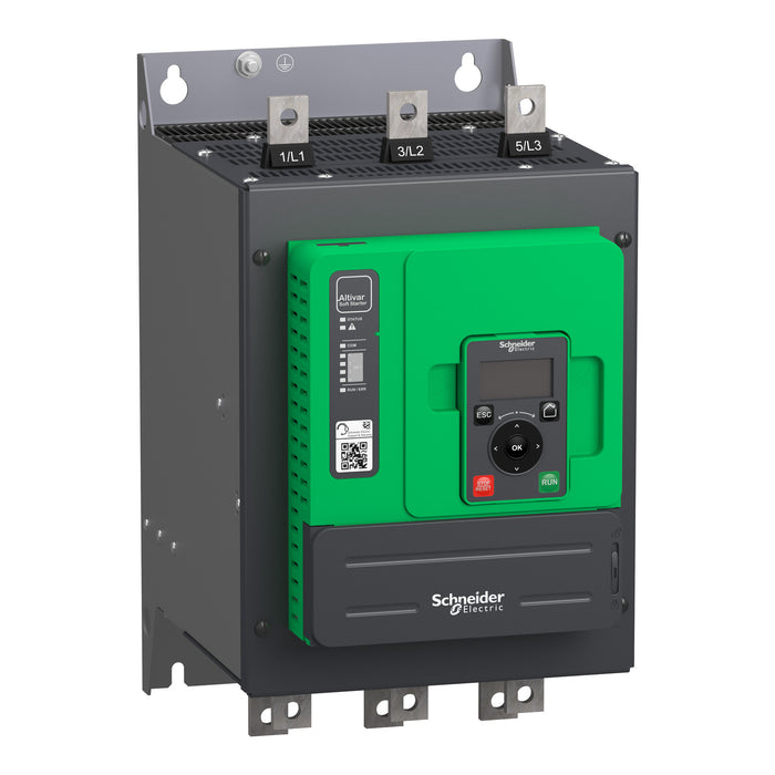 Altivar Soft Starter ATS480, 170 A, 208...690V AC, control supply 110...230V AC
