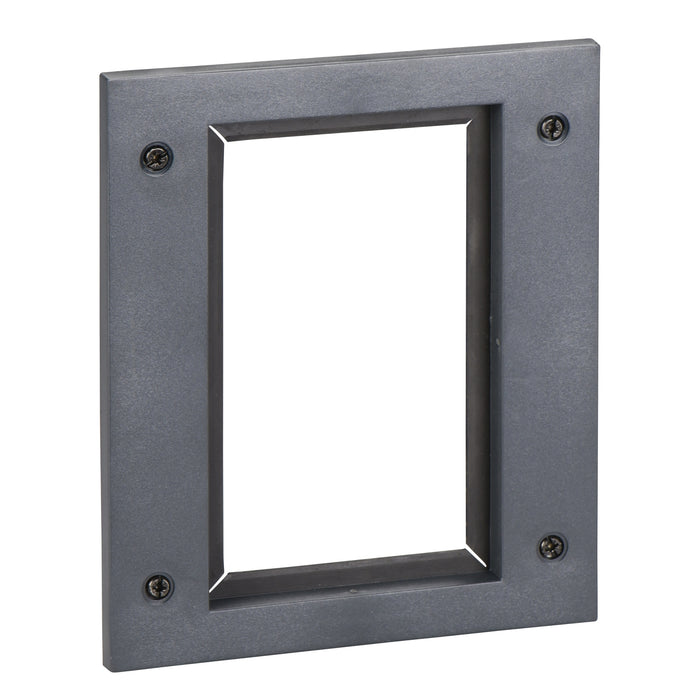 escutcheon for toggle,fixed ComPact NS630b to NS1600, manually operated, small cut-out, IP40
