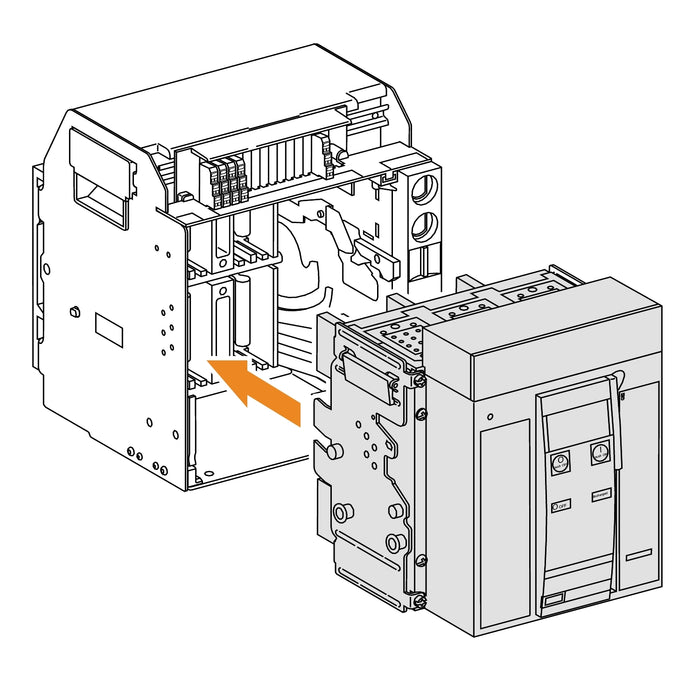 switch-disconnector Masterpact NT16HA - 1600 A - 690 V - 4 poles - drawout