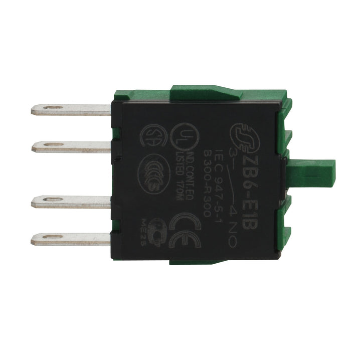 Contact block, Harmony XB6, single for head Ø 16 1NC faston connector