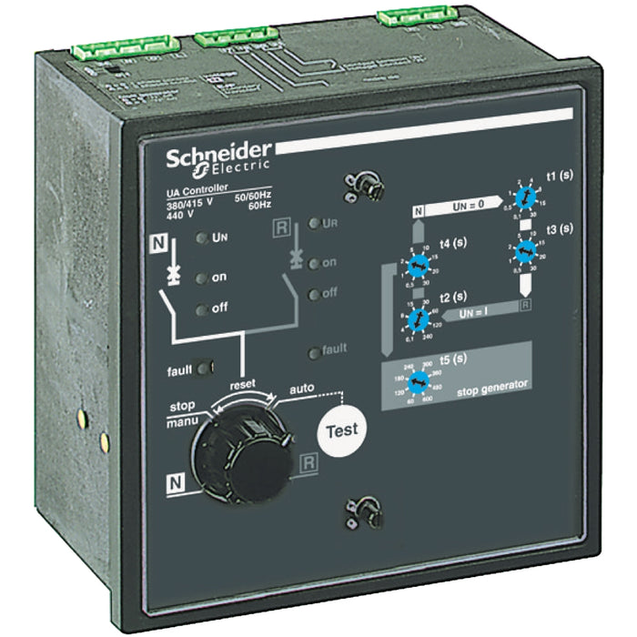 UA controller, Transferpact, 380 VAC to 415 VAC 50/60Hz, 440 VAC 60Hz