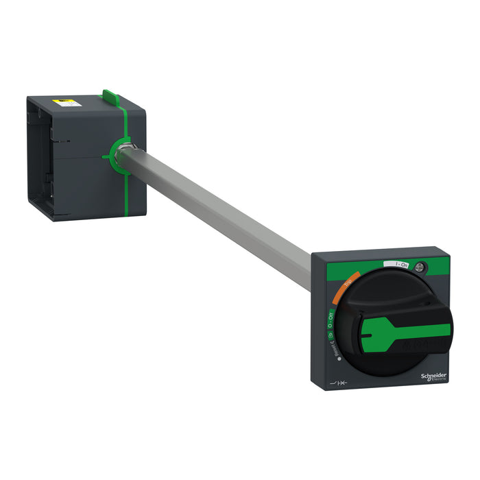 side rotary handle, ComPacT NSXm, black handle, shaft length 45 to 480 mm, IP54