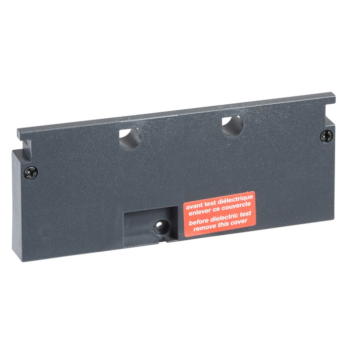 insulation monitoring module adaptation, ComPact NSX 400/630, 4P module connection on 3P circuit breaker