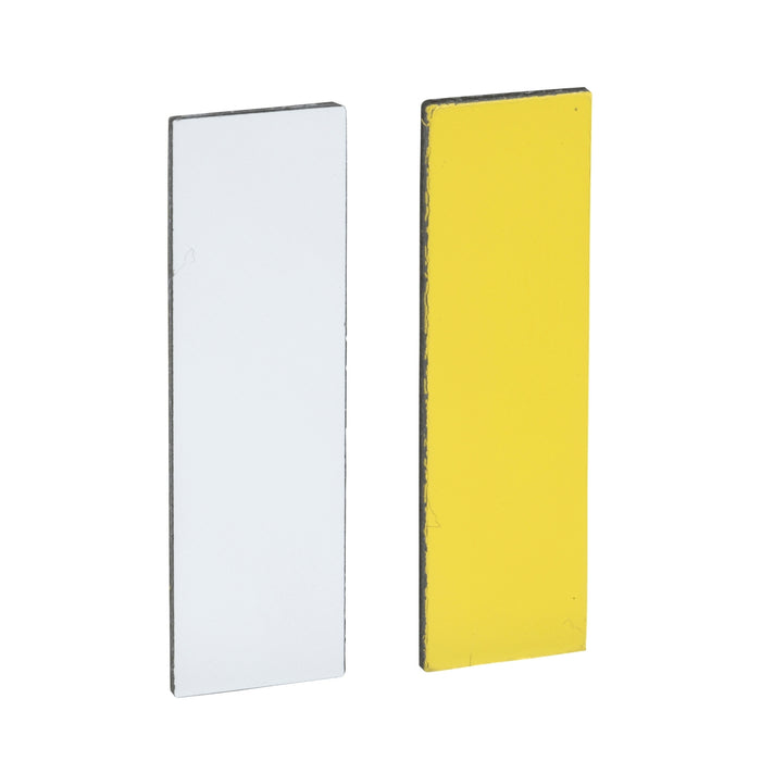 Blank legend, Harmony XB4, Harmony XB5, unmarked 8 x 27 mm for holder 30 x 40 mm