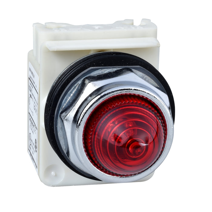 PILOT LIGHT 120V 30MM TYPE K +OPTIONS Red