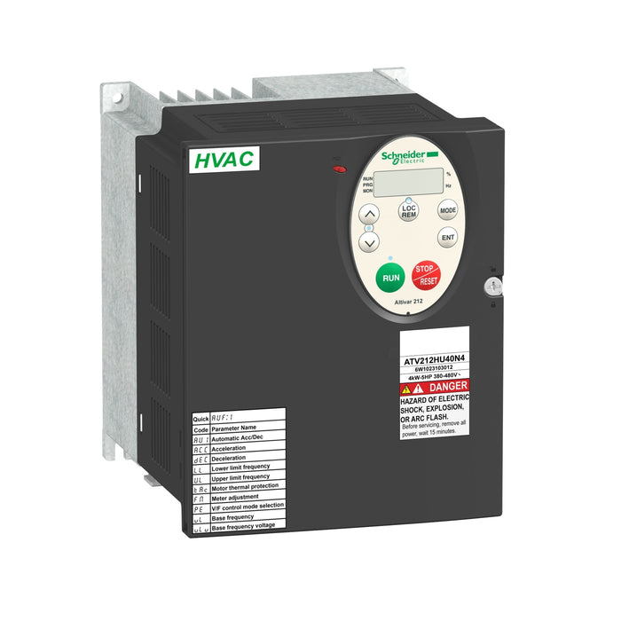variable speed drive ATV212 - 4kW - 5hp - 480V - 3ph - EMC - IP21
