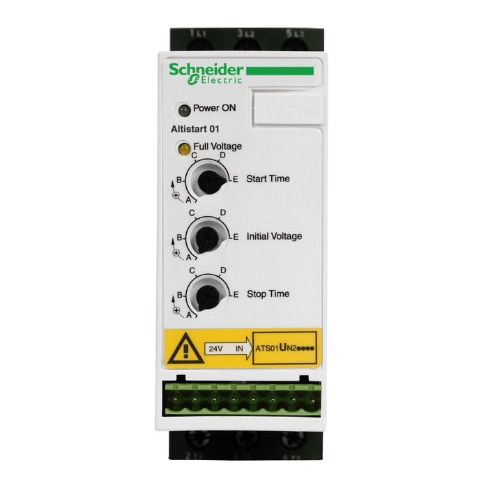 soft starter for asynchronous motor - ATSU01 - 6 A - 200..480V - 0.75..3 KW