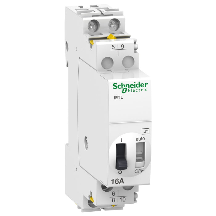 extension iETL iTL 16- 2P - 1C/O+1NO -16A - coil 110VDC - 230...240V AC 50/60Hz