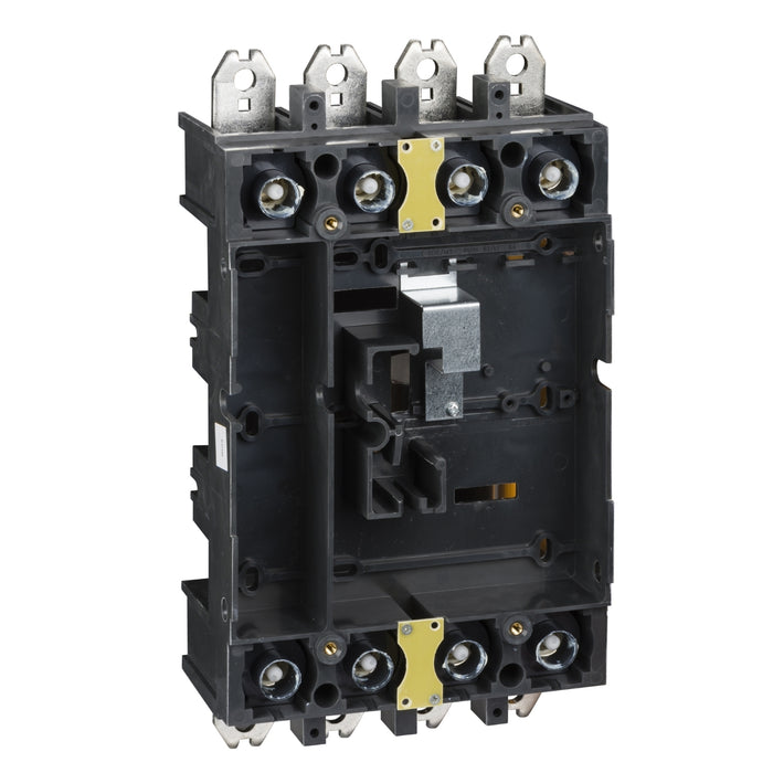 plug in base, ComPact NSX 400/630, front/rear connected, 4 poles