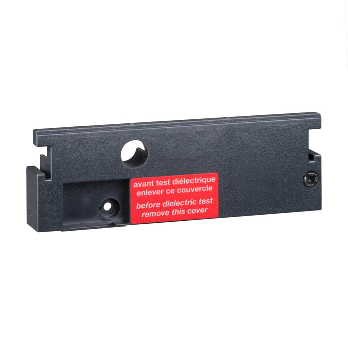 insulation monitoring module adaptation, ComPact NSX 100/160/250, 4P module connection on 3P circuit breaker