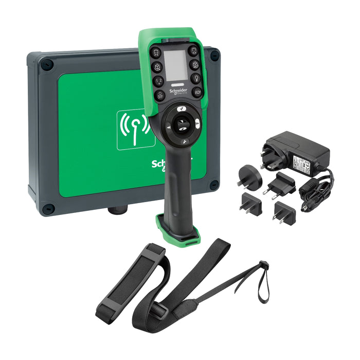 Harmony eXLhoist, standard, XARS12D18W system with charger, shoulder belt, cable USB/RJ45 and config software