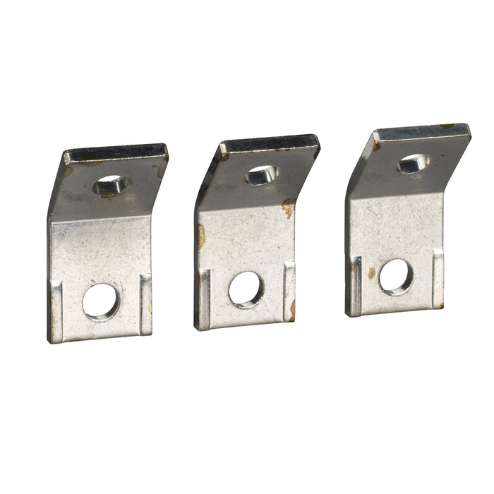 45° terminal extensions, ComPact NSX 100/160/250, set of 3 parts
