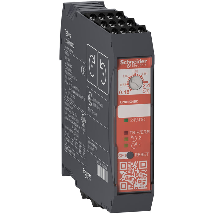 Reversing Starter TeSys H Safe-Torque-Off 0,75kW-400V control 24VDC