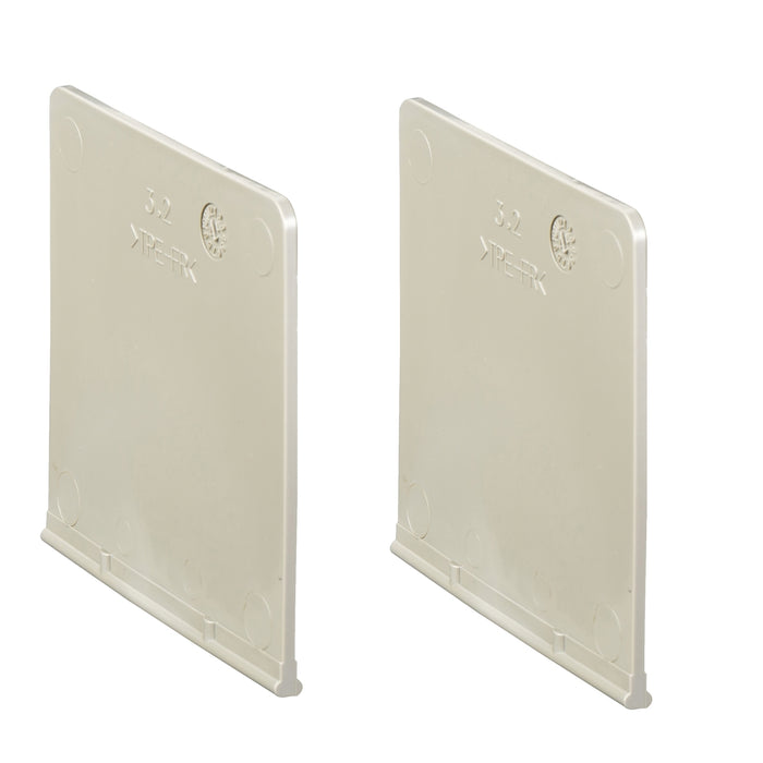 phase barrier, EasyPact EZC 100, EasyPact CVS 100BS, 60 mm depth, 3 poles, set of 2