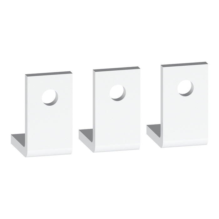 Right angled rear terminal extension for TeSys Giga contactor LC1G265-500, 3 Pole