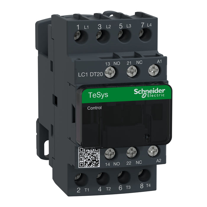 TeSys D contactor - 4P(4 NO) - AC-1 - <= 440 V 20 A - 240 V AC 50/60 Hz coil