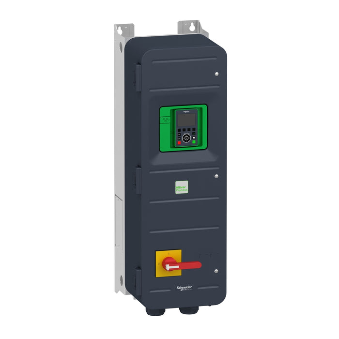 Variable speed drive, Altivar Process ATV900, ATV950, 37 kW, 400/480 V, w braking unit/switch, IP55