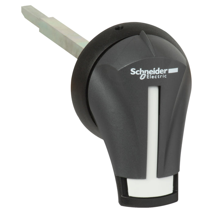External rotary handle, TeSys GS, black handle, front mounting, 2 positions I-O, IP55, for GS 32-63A IEC