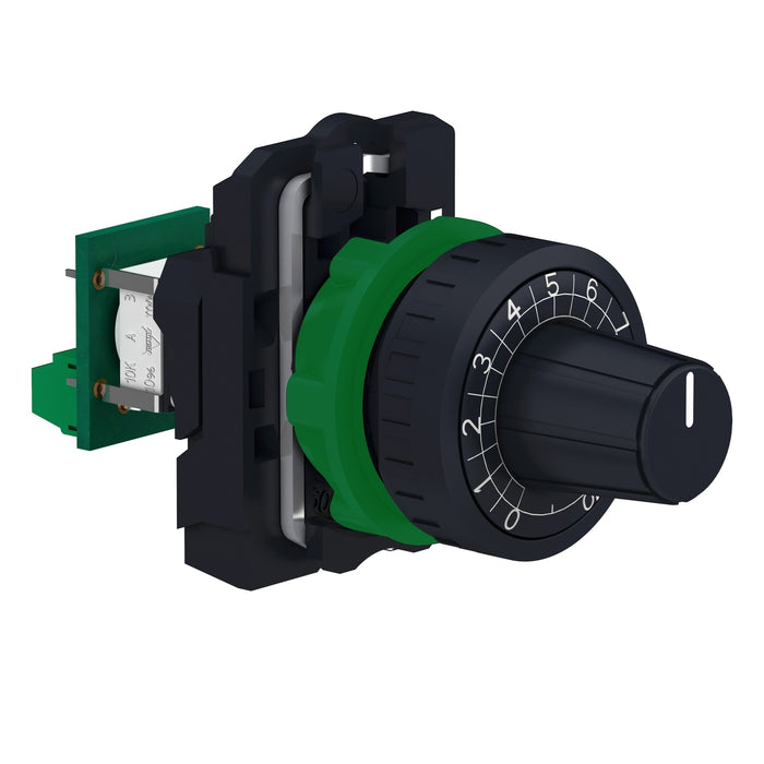 Harmony XB5, Complete potentiometer, plastic, Ø22, 47K