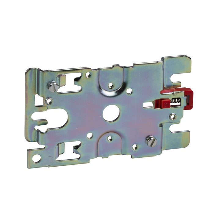 mounting plate for TeSys D supported by screws
