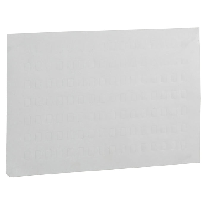 sheet of labels - blank - 8 x 12mm - for TeSys D