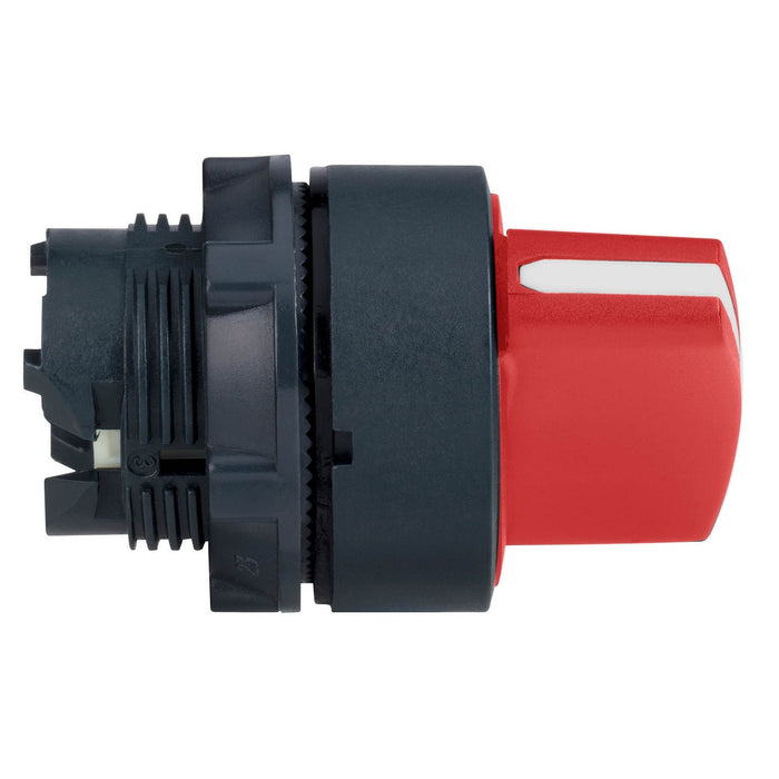 Head for selector switch, Harmony XB5, XB4, red Ø22 mm 2 position stay put