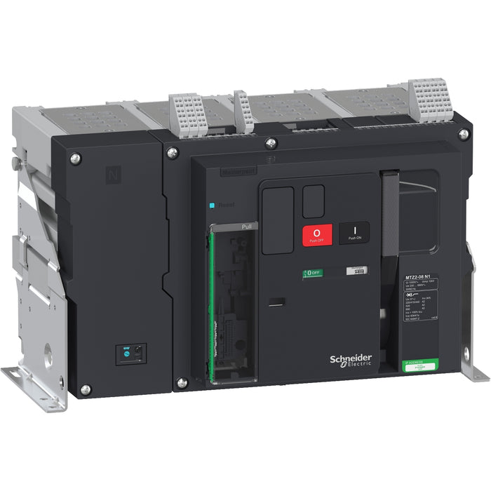 Circuit breaker Masterpact MTZ2 08N1, 800 A, 4P fixed, without Micrologic