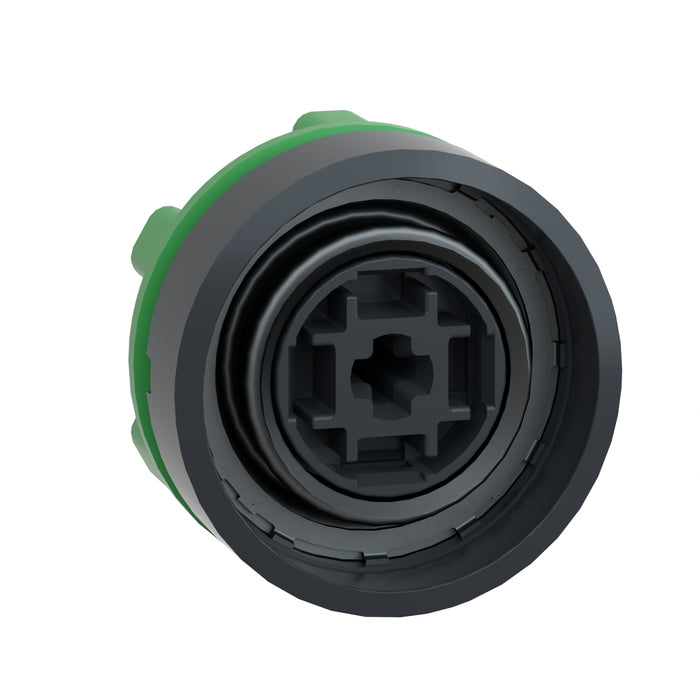 Harmony XB5, Push button head, plastic, Ø22, spring return,without cap