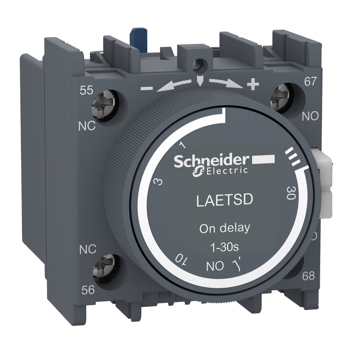 EasyPact TVS - time delay - on delay - 1 NO + 1 NC