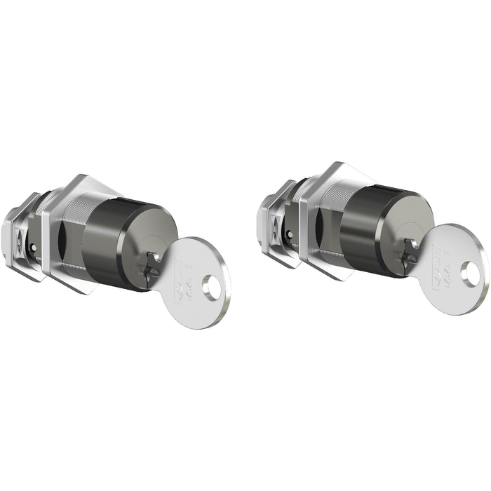 Chassis locking - 2 Ronis locks 1 key