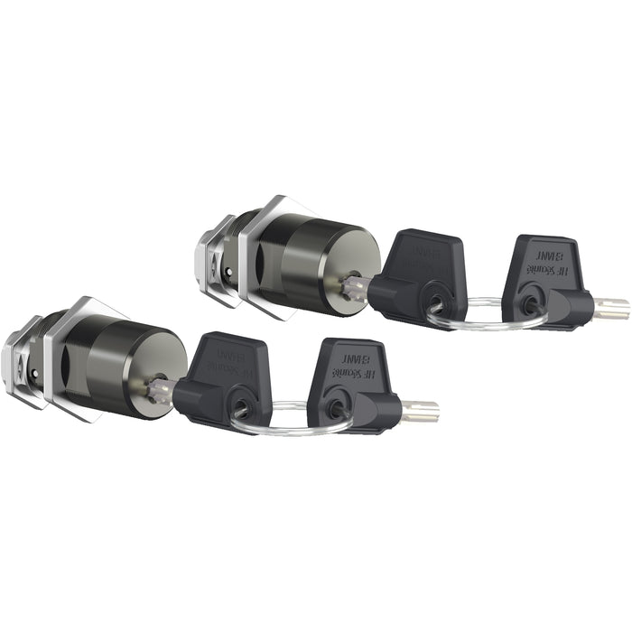Chassis locking - 2 Profalux locks 2 diff keys