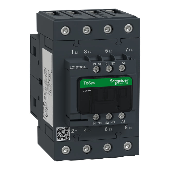 TeSys D contactor - 4P(4 NO) - AC-1 - <= 440 V 60 A - 110 V AC 50/60 Hz coil