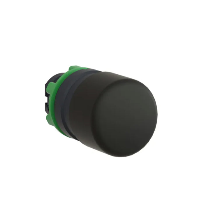 Harmony XB5, Mushroom push button head Ø30, plastic, black, Ø22, spring return