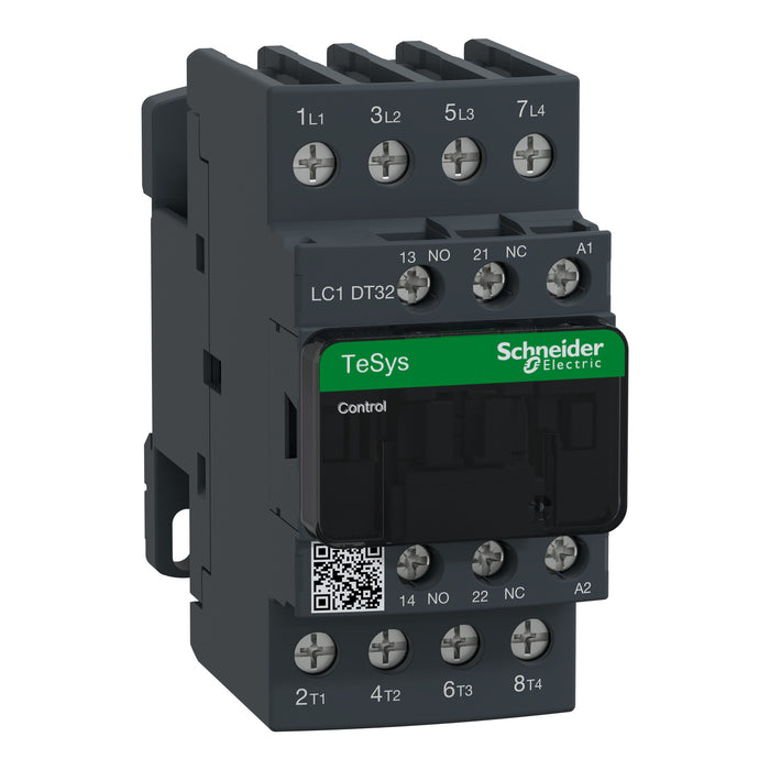 TeSys D contactor - 4P(4 NO) - AC-1 - <= 440 V 32 A - 110 V AC 50/60 Hz coil